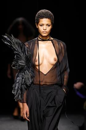 Nina Ricci Ready to wear fall winter 2025 26 Paris March 2005 Nina Ricci Ready to wear fall winter 2025 26 Paris March 2005, Credit:Zeppelin Avalon  Copyright: xZeppelinx xAvalonx 0973646927