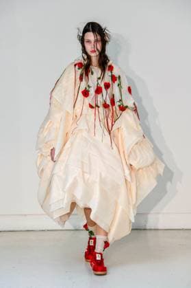 PFW - Caroline Hu Runway A model walks the runway during the Caroline Hu Womenswear Fall Winter 2025-2026 show as part of Paris Fashion on March 06, 2025 in Paris, France Photo by Shootpix ABACAPRESS.COM Paris France  Copyright: xShootpix ABACAx