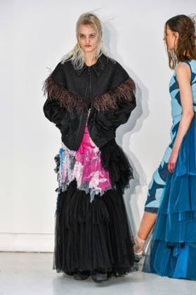 PFW - Caroline Hu Runway A model walks the runway during the Caroline Hu Womenswear Fall Winter 2025-2026 show as part of Paris Fashion on March 06, 2025 in Paris, France Photo by Shootpix ABACAPRESS.COM Paris France  Copyright: xShootpix ABACAx