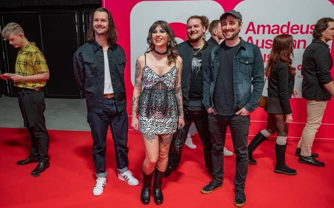 20250307 Red Carpet Verleihung 25. Amadeus Austrian Music Awards WIEN, OESTERREICH - 07. MAERZ: Redcarpet anlaesslich der Verleihung des 25. Amadeus Austria Music Awards 2025 in der MARX Halle am 07. Maerz 20253 in Wien, Oesterreich. 250307_SEPA_17_105 Copyright: xIsabellexOuvrardx SEPAxMedia