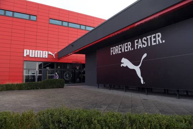 Deutschland, Herzogenaurach, 04.03.2025 Puma SE Foto: Puma Outlet Puma SE *** Germany, Herzogenaurach, 04 03 2025 Puma SE Photo Puma Outlet Puma SE