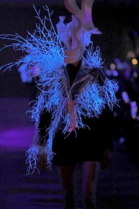 Noir Kei Ninomiya Ready to wear fall winter 2025 26 Paris March 2005 Noir Kei Ninomiya Ready to wear fall winter 2025 26 Paris March 2005, Credit:Zeppelin Avalon  Copyright: xZeppelinx xAvalonx 0973751943