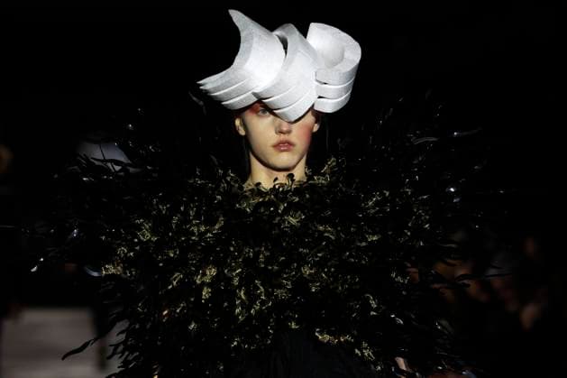 Noir Kei Ninomiya Ready to wear fall winter 2025 26 Paris March 2005 Noir Kei Ninomiya Ready to wear fall winter 2025 26 Paris March 2005, Credit:Zeppelin Avalon  Copyright: xZeppelinx xAvalonx 0973752146