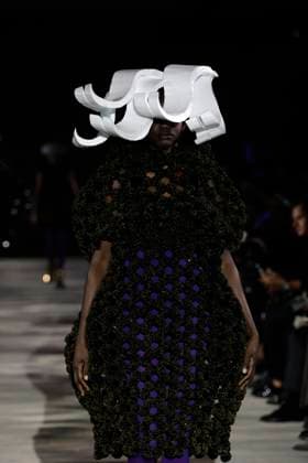 Noir Kei Ninomiya Ready to wear fall winter 2025 26 Paris March 2005 Noir Kei Ninomiya Ready to wear fall winter 2025 26 Paris March 2005, Credit:Zeppelin Avalon  Copyright: xZeppelinx xAvalonx 0973752208