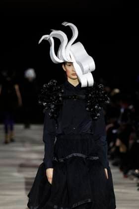 Noir Kei Ninomiya Ready to wear fall winter 2025 26 Paris March 2005 Noir Kei Ninomiya Ready to wear fall winter 2025 26 Paris March 2005, Credit:Zeppelin Avalon  Copyright: xZeppelinx xAvalonx 0973752236