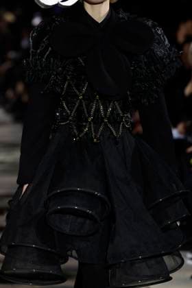 Noir Kei Ninomiya Ready to wear fall winter 2025 26 Paris March 2005 Noir Kei Ninomiya Ready to wear fall winter 2025 26 Paris March 2005, Credit:Zeppelin Avalon  Copyright: xZeppelinx xAvalonx 0973752337
