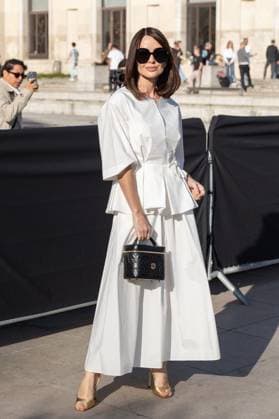 PFW - Elie Saab PAP - Arrivals NB Guest attends Elie Saab Womenswear Fall Winter 2025-2026 show as part of Paris Fashion Week on March 08, 2025 in Paris, France. Photo by Nasser Berzane ABACAPRESS.COM Paris France  Copyright: xBerzanexNasser ABACAx