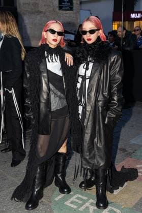 PFW - Ann Demeulemeester PAP - Arrivals NB Ami, Aya Suzuki attends Ann Demeulemeester Womenswear Fall Winter 2025-2026 show as part of Paris Fashion Week on March 08, 2025 in Paris, France. Photo by Nasser Berzane ABACAPRESS.COM Paris France  Copyright: xBerzanexNasser ABACAx