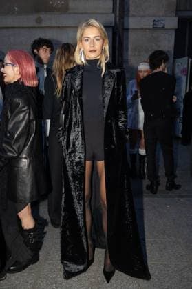 PFW - Ann Demeulemeester PAP - Arrivals NB Caro Daur attends Ann Demeulemeester Womenswear Fall Winter 2025-2026 show as part of Paris Fashion Week on March 08, 2025 in Paris, France. Photo by Nasser Berzane ABACAPRESS.COM Paris France  Copyright: xBerzanexNasser ABACAx