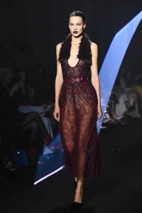 PFW Georges Hobeika Runway A model walks the runway during the Georges Hobeika Womenswear Fall Winter 2025-2026 show as part of Paris Fashion Week in Paris, France on March 08, 2025. Photo by Aurore Marechal ABACAPRESS.COM Paris France  Copyright: xMarechalxAurore ABACAx