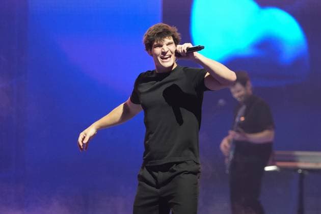 Wincent Weiss Tour 2025 08 03 2025 Wincent Weiss Tour 2025 at the SAP Arena Mannheim Mannheim SAP Arena Baden Württemberg
