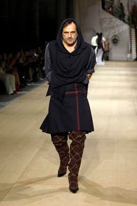 Andreas Kronthaler for Vivienne Westwood Ready to wear fall winter 2025 26 Paris March 2005 Andreas Kronthaler for Vivienne Westwood Ready to wear fall winter 2025 26 Paris March 2005, Credit:Zeppelin Avalon  Copyright: xZeppelinx xAvalonx 0973964413