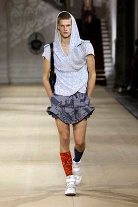 Andreas Kronthaler for Vivienne Westwood Ready to wear fall winter 2025 26 Paris March 2005 Andreas Kronthaler for Vivienne Westwood Ready to wear fall winter 2025 26 Paris March 2005, Credit:Zeppelin Avalon  Copyright: xZeppelinx xAvalonx 0973964635