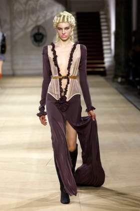 Andreas Kronthaler for Vivienne Westwood Ready to wear fall winter 2025 26 Paris March 2005 Andreas Kronthaler for Vivienne Westwood Ready to wear fall winter 2025 26 Paris March 2005, Credit:Zeppelin Avalon  Copyright: xZeppelinx xAvalonx 0973964679