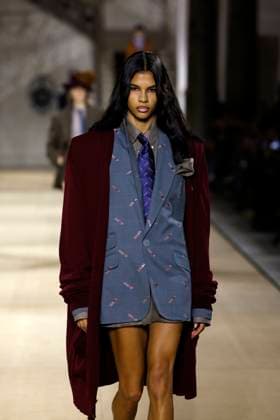 Andreas Kronthaler for Vivienne Westwood Ready to wear fall winter 2025 26 Paris March 2005 Andreas Kronthaler for Vivienne Westwood Ready to wear fall winter 2025 26 Paris March 2005, Credit:Zeppelin Avalon  Copyright: xZeppelinx xAvalonx 0973962552