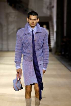 Andreas Kronthaler for Vivienne Westwood Ready to wear fall winter 2025 26 Paris March 2005 Andreas Kronthaler for Vivienne Westwood Ready to wear fall winter 2025 26 Paris March 2005, Credit:Zeppelin Avalon  Copyright: xZeppelinx xAvalonx 0973962782
