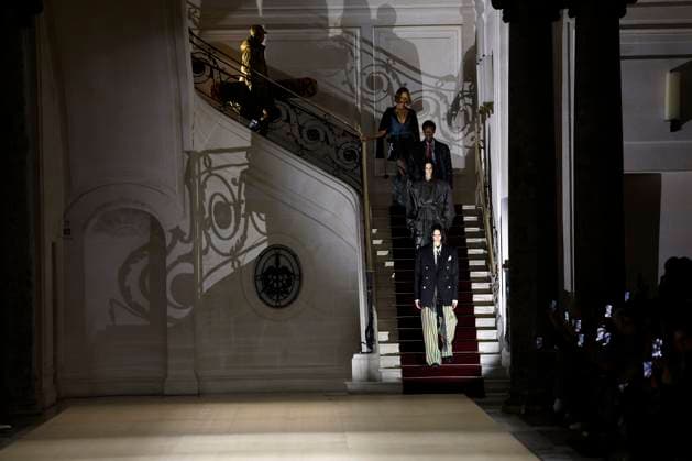 Andreas Kronthaler for Vivienne Westwood Ready to wear fall winter 2025 26 Paris March 2005 Andreas Kronthaler for Vivienne Westwood Ready to wear fall winter 2025 26 Paris March 2005, Credit:Zeppelin Avalon  Copyright: xZeppelinx xAvalonx 0973964365