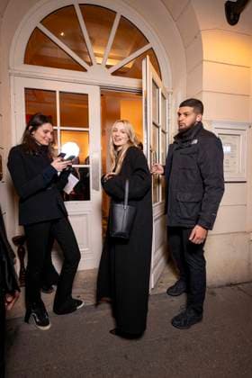 Celebrities arrive at the Frame dinner at Chateau Voltaire during Paris Fashion Week PFW Maya Stepper Celebrities arrive at the Frame dinner at Chateau Voltaire during Paris Fashion Week PFW on March 8, 2025 Pierre Perusseau Tiziano da Silva Bestimage Celebrities arrive at the Frame dinner at Chateau Voltaire during Paris Fashion Week PFW on March 8, 2025 Paris France  Copyright: xTizianoxDaxSilvax-xPierrexPerusseaux xBestimagexTizianoxDaxSilvax-xPierrexPerusseaux xBestimagex
