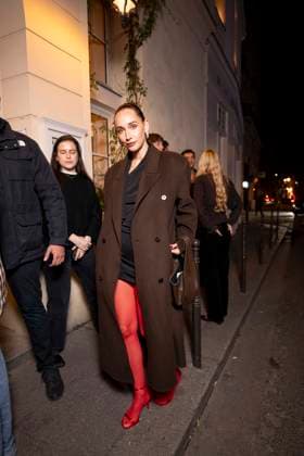 Celebrities arrive at the Frame dinner at Chateau Voltaire during Paris Fashion Week PFW Rebecca Dayan Celebrities arrive at the Frame dinner at Chateau Voltaire during Paris Fashion Week PFW on March 8, 2025 Pierre Perusseau Tiziano da Silva Bestimage Celebrities arrive at the Frame dinner at Chateau Voltaire during Paris Fashion Week PFW on March 8, 2025 Paris France  Copyright: xTizianoxDaxSilvax-xPierrexPerusseaux xBestimagexTizianoxDaxSilvax-xPierrexPerusseaux xBestimagex