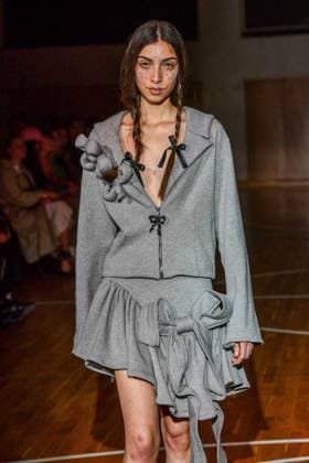 PFW - Florentina Leitner Runway A model walks the runway during the Florentina Leitner Womenswear Fall Winter 2025-2026 show as part of Paris Fashion Week on March 8, 2025 in Paris, France. Photo by Shootpix ABACAPRESS.COM Paris France  Copyright: xShootpix ABACAx