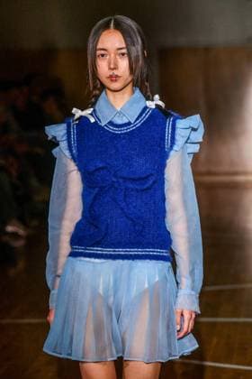 PFW - Florentina Leitner Runway A model walks the runway during the Florentina Leitner Womenswear Fall Winter 2025-2026 show as part of Paris Fashion Week on March 8, 2025 in Paris, France. Photo by Shootpix ABACAPRESS.COM Paris France  Copyright: xShootpix ABACAx