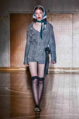 PFW - Florentina Leitner Runway A model walks the runway during the Florentina Leitner Womenswear Fall Winter 2025-2026 show as part of Paris Fashion Week on March 8, 2025 in Paris, France. Photo by Shootpix ABACAPRESS.COM Paris France  Copyright: xShootpix ABACAx