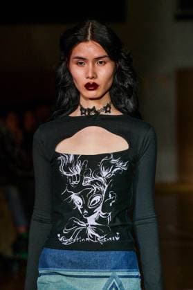 PFW - Florentina Leitner Runway A model walks the runway during the Florentina Leitner Womenswear Fall Winter 2025-2026 show as part of Paris Fashion Week on March 8, 2025 in Paris, France. Photo by Shootpix ABACAPRESS.COM Paris France  Copyright: xShootpix ABACAx