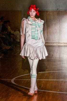 PFW - Florentina Leitner Runway A model walks the runway during the Florentina Leitner Womenswear Fall Winter 2025-2026 show as part of Paris Fashion Week on March 8, 2025 in Paris, France. Photo by Shootpix ABACAPRESS.COM Paris France  Copyright: xShootpix ABACAx