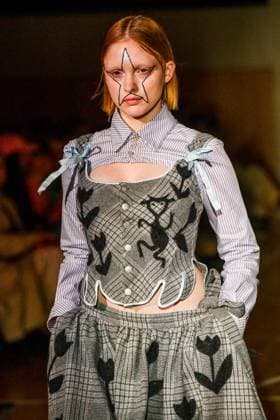 PFW - Florentina Leitner Runway A model walks the runway during the Florentina Leitner Womenswear Fall Winter 2025-2026 show as part of Paris Fashion Week on March 8, 2025 in Paris, France. Photo by Shootpix ABACAPRESS.COM Paris France  Copyright: xShootpix ABACAx