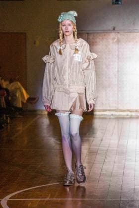 PFW - Florentina Leitner Runway A model walks the runway during the Florentina Leitner Womenswear Fall Winter 2025-2026 show as part of Paris Fashion Week on March 8, 2025 in Paris, France. Photo by Shootpix ABACAPRESS.COM Paris France  Copyright: xShootpix ABACAx