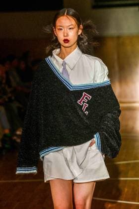 PFW - Florentina Leitner Runway A model walks the runway during the Florentina Leitner Womenswear Fall Winter 2025-2026 show as part of Paris Fashion Week on March 8, 2025 in Paris, France. Photo by Shootpix ABACAPRESS.COM Paris France  Copyright: xShootpix ABACAx