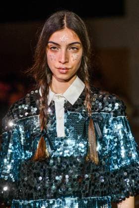 PFW - Florentina Leitner Runway A model walks the runway during the Florentina Leitner Womenswear Fall Winter 2025-2026 show as part of Paris Fashion Week on March 8, 2025 in Paris, France. Photo by Shootpix ABACAPRESS.COM Paris France  Copyright: xShootpix ABACAx