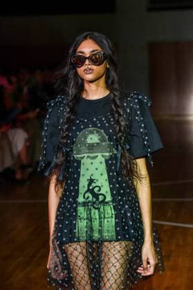 PFW - Florentina Leitner Runway A model walks the runway during the Florentina Leitner Womenswear Fall Winter 2025-2026 show as part of Paris Fashion Week on March 8, 2025 in Paris, France. Photo by Shootpix ABACAPRESS.COM Paris France  Copyright: xShootpix ABACAx