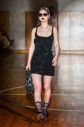 PFW - Florentina Leitner Runway A model walks the runway during the Florentina Leitner Womenswear Fall Winter 2025-2026 show as part of Paris Fashion Week on March 8, 2025 in Paris, France. Photo by Shootpix ABACAPRESS.COM Paris France  Copyright: xShootpix ABACAx