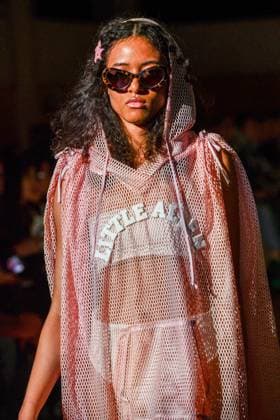 PFW - Florentina Leitner Runway A model walks the runway during the Florentina Leitner Womenswear Fall Winter 2025-2026 show as part of Paris Fashion Week on March 8, 2025 in Paris, France. Photo by Shootpix ABACAPRESS.COM Paris France  Copyright: xShootpix ABACAx