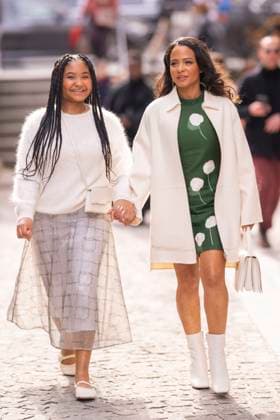 Celebrities at Akris Fashion Show Ready to Wear Collection Fall Winter 2025 2026 during Paris Fashion Week PFW Christina Milian and Violet Madison, her eldest daughter at Akris Fashion Show Ready to Wear Collection Fall Winter 2025 2026 during Paris Fashion Week PFW , on march 9th 2025 Pierre Perusseau Tiziano da Silva Bestimage Celebrities at Akris Fashion Show Ready to Wear Collection Fall Winter 2025 2026 during Paris Fashion Week, on march 9th 2025 Paris France  Copyright: xTizianoxDaxSilvax-xPierrexPerusseaux xBestimagexTizianoxDaxSilvax-xPierrexPerusseaux xBestimagex