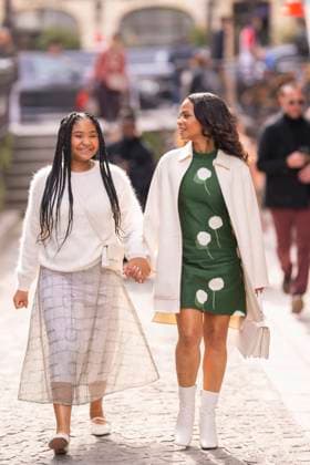 Celebrities at Akris Fashion Show Ready to Wear Collection Fall Winter 2025 2026 during Paris Fashion Week PFW Christina Milian and Violet Madison, her eldest daughter at Akris Fashion Show Ready to Wear Collection Fall Winter 2025 2026 during Paris Fashion Week PFW , on march 9th 2025 Pierre Perusseau Tiziano da Silva Bestimage Celebrities at Akris Fashion Show Ready to Wear Collection Fall Winter 2025 2026 during Paris Fashion Week, on march 9th 2025 Paris France  Copyright: xTizianoxDaxSilvax-xPierrexPerusseaux xBestimagexTizianoxDaxSilvax-xPierrexPerusseaux xBestimagex
