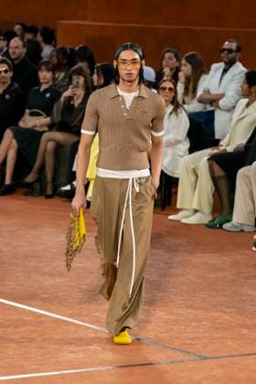 Défilé Lacoste Collection Prêt à Porter Automne Hiver 2025 2026 lors de la Fashion Week de Paris PFW Défilé Lacoste Collection Prêt à Porter Automne Hiver 2025 2026 lors de la Fashion Week de Paris PFW le 9 mars 2025 Lacoste Fall Winter 2025 2026 Ready to Wear Collection fashion show during Paris Fashion Week PFW on March 9, 2025 Paris France  Copyright: xAgencex xBestimagexAgencex xBestimagex