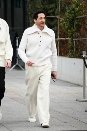 Celebrities at Lacoste Fashion Show Ready to Wear Collection Fall Winter 2025 2026 during Paris Fashion Week PFW Adrien Brody at Lacoste Fashion Show Ready to Wear Collection Fall Winter 2025 2026 during Paris Fashion Week PFW , on march 9th 2025 Christophe Clovis Bestimage Celebrities at Lacoste Fashion Show Ready to Wear Collection Fall Winter 2025 2026 during Paris Fashion Week, on march 9th 2025 Paris France  Copyright: xChristophexClovisx xBestimagexChristophexClovisx xBestimagex