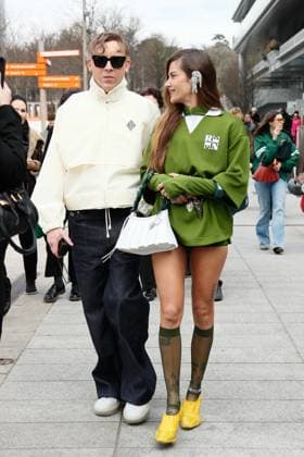 Celebrities at Lacoste Fashion Show Ready to Wear Collection Fall Winter 2025 2026 during Paris Fashion Week PFW Eddy de Pretto, Clara Berry at Lacoste Fashion Show Ready to Wear Collection Fall Winter 2025 2026 during Paris Fashion Week PFW , on march 9th 2025 Christophe Clovis Bestimage Celebrities at Lacoste Fashion Show Ready to Wear Collection Fall Winter 2025 2026 during Paris Fashion Week, on march 9th 2025 Paris France  Copyright: xChristophexClovisx xBestimagexChristophexClovisx xBestimagex
