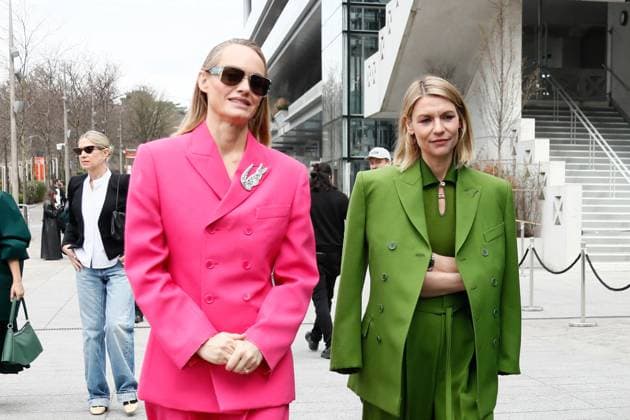 Celebrities at Lacoste Fashion Show Ready to Wear Collection Fall Winter 2025 2026 during Paris Fashion Week PFW Amber Valletta, Claire Danes at Lacoste Fashion Show Ready to Wear Collection Fall Winter 2025 2026 during Paris Fashion Week PFW , on march 9th 2025 Christophe Clovis Bestimage Celebrities at Lacoste Fashion Show Ready to Wear Collection Fall Winter 2025 2026 during Paris Fashion Week, on march 9th 2025 Paris France  Copyright: xChristophexClovisx xBestimagexChristophexClovisx xBestimagex
