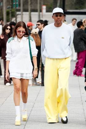 Celebrities at Lacoste Fashion Show Ready to Wear Collection Fall Winter 2025 2026 during Paris Fashion Week PFW Stromae and his wife Coralie Barbier at Lacoste Fashion Show Ready to Wear Collection Fall Winter 2025 2026 during Paris Fashion Week PFW , on march 9th 2025 Christophe Clovis Bestimage Celebrities at Lacoste Fashion Show Ready to Wear Collection Fall Winter 2025 2026 during Paris Fashion Week, on march 9th 2025 Paris France  Copyright: xChristophexClovisx xBestimagexChristophexClovisx xBestimagex