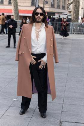 Celebrities at Valentino Fashion Show Jared Leto Photo Call for Le Défilé Valentino Collection Prêt à Porter Automne Hiver 2025 2026 lors de la Fashion Week de Paris PFW , le 9 mars 2025 Olivier Borde Bestimage Celebrities at Valentino Fashion Show Ready to Wear Collection Fall Winter 2025 2026 during Paris Fashion Week, on march 9th 2025 Olivier Borde Bestimage  Copyright: xOLIVIERxBORDEx xBESTIMAGExOLIVIERxBORDEx xBESTIMAGEx