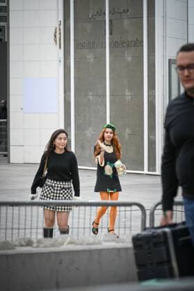 Paris Fashion Week Arrivee people au defile Valentino Arrival of celebrities at Valentino Show Fashion Week, defile Valentino pret a porter femme, Automne Hiver 2025 2026 Jolin Tsai 441552 2025 03 09 France  Copyright: xBarbaraxNeymanx xStarfacex STAR_441552_043