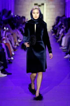Akris Ready to wear fall winter 2025 26 Paris March 2005 Akris Ready to wear fall winter 2025 26 Paris March 2005, Credit:Zeppelin Avalon  Copyright: xZeppelinx xAvalonx 0974117390