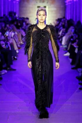 Akris Ready to wear fall winter 2025 26 Paris March 2005 Akris Ready to wear fall winter 2025 26 Paris March 2005, Credit:Zeppelin Avalon  Copyright: xZeppelinx xAvalonx 0974120168