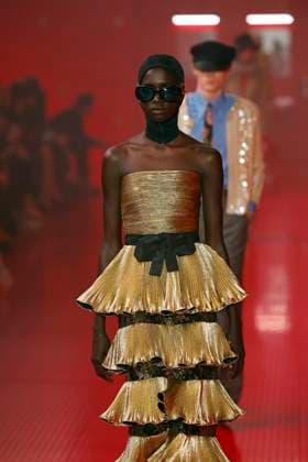 Valentino Ready to wear fall winter 2025 26 Paris March 2005 Valentino Ready to wear fall winter 2025 26 Paris March 2005, Credit:Zeppelin Avalon  Copyright: xZeppelinx xAvalonx 0974113487