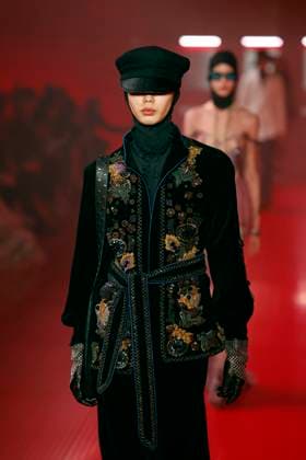 Valentino Ready to wear fall winter 2025 26 Paris March 2005 Valentino Ready to wear fall winter 2025 26 Paris March 2005, Credit:Zeppelin Avalon  Copyright: xZeppelinx xAvalonx 0974114153
