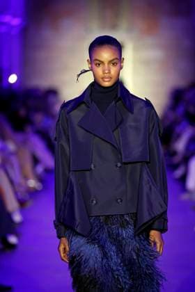 Akris Ready to wear fall winter 2025 26 Paris March 2005 Akris Ready to wear fall winter 2025 26 Paris March 2005, Credit:Zeppelin Avalon  Copyright: xZeppelinx xAvalonx 0974119916