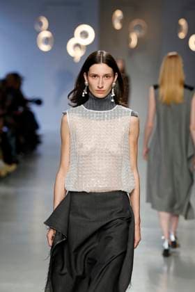 Niccolo Pasqualetti Ready to wear fall winter 2025 26 Paris March 2005 Niccolo Pasqualetti Ready to wear fall winter 2025 26 Paris March 2005, Credit:Zeppelin Avalon  Copyright: xZeppelinx xAvalonx 0974122423